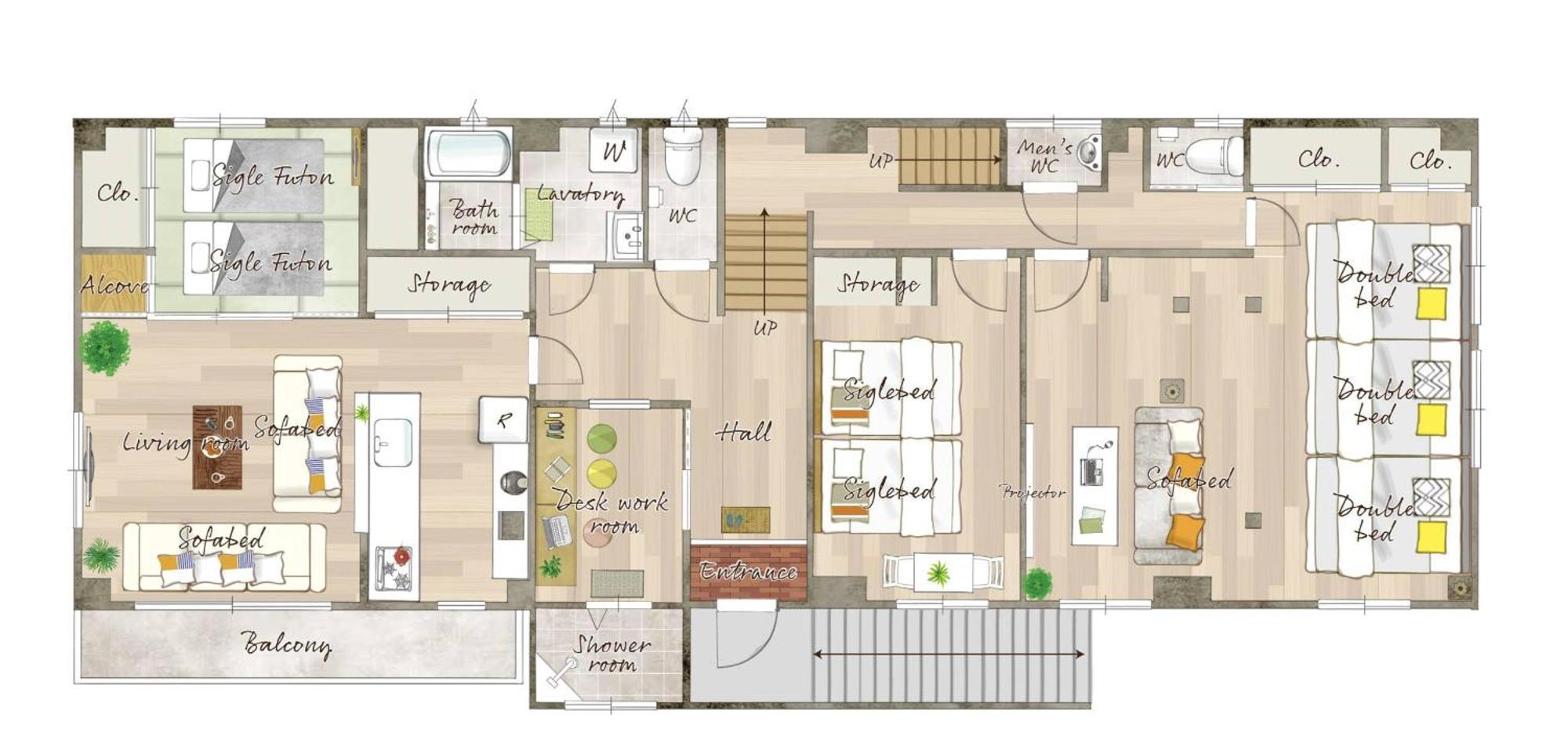 Higashi Komagata Building 2f3f Hk23 Präfektur Tokio